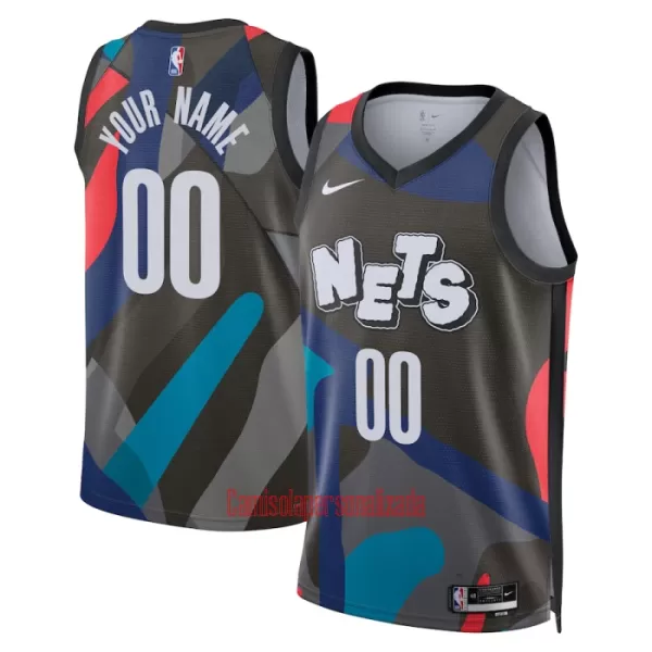 Camisolas Brooklyn Nets City Edition 23/24 Swingman Preto