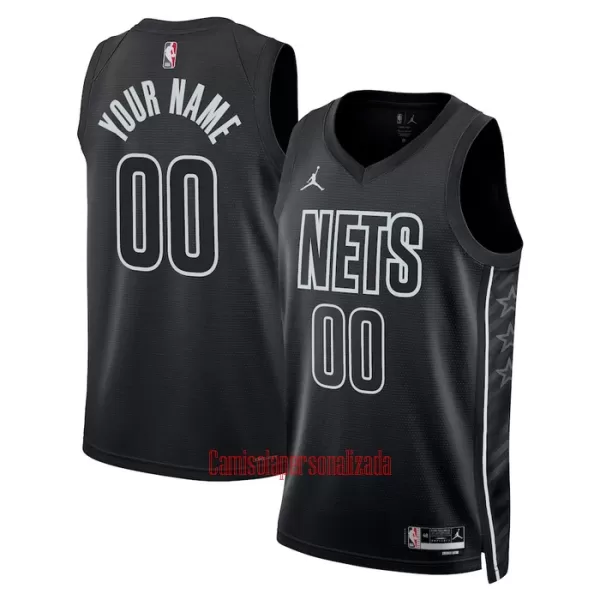 Camisolas Brooklyn Nets Statement Edition 23/24 Swingman Preto