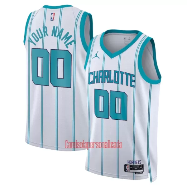 Camisolas Charlotte Hornets Association Edition 23/24 Swingman Branco