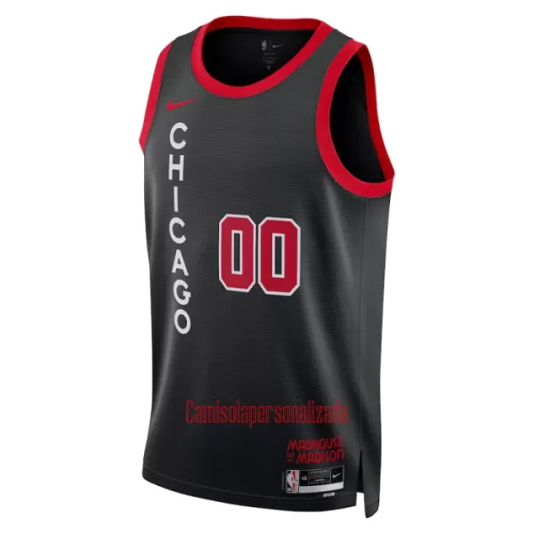 Camisolas Chicago Bulls City Edition 23/24 Swingman Preto