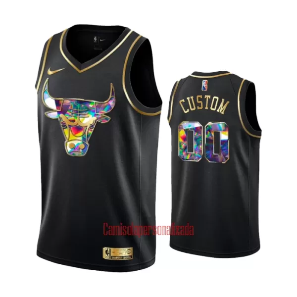 Camisolas Chicago Bulls Diamond Edition Swingman Preto