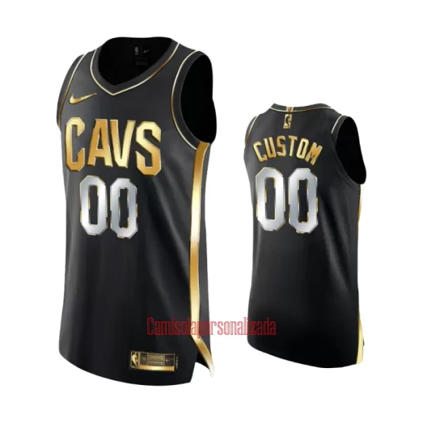 Limited Camisolas Cleveland Cavaliers Golden Edition Swingman Preto