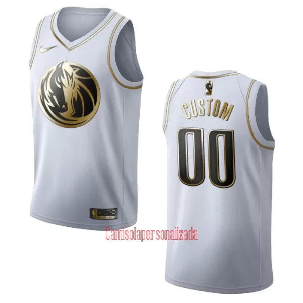 Camisolas Dallas Mavericks Golden Edition Swingman Branco