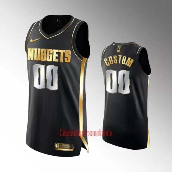 Limited Camisolas Denver Nuggets Golden Edition Swingman Preto