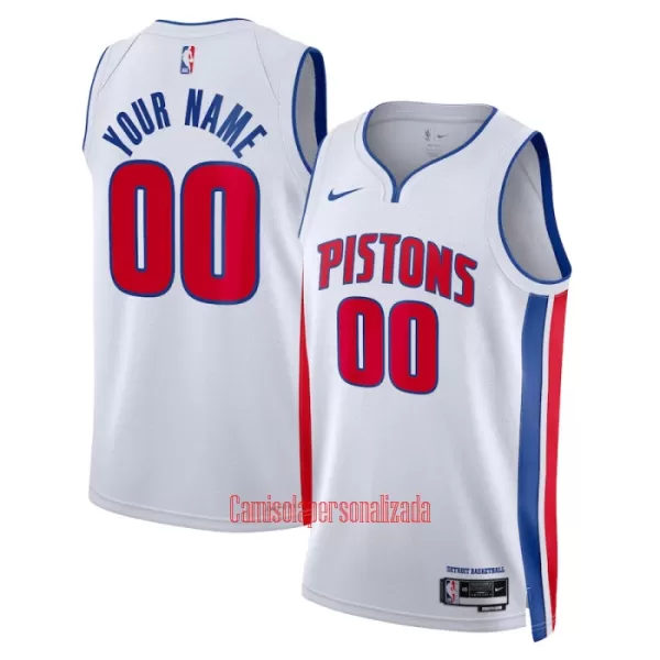 Camisolas Detroit Pistons Association Edition 23/24 Swingman Branco