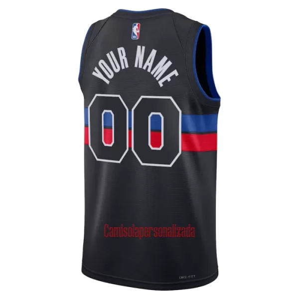 Camisolas Detroit Pistons Statement Edition 23/24 Swingman Preto