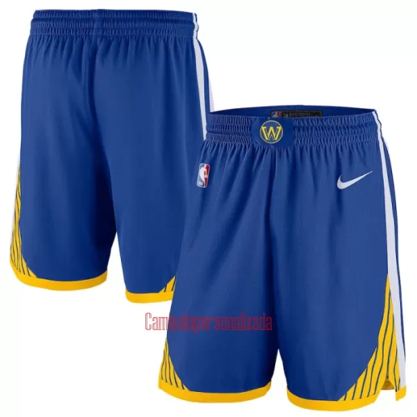 Calções NBA Golden State Warriors Icon Edition Swingman