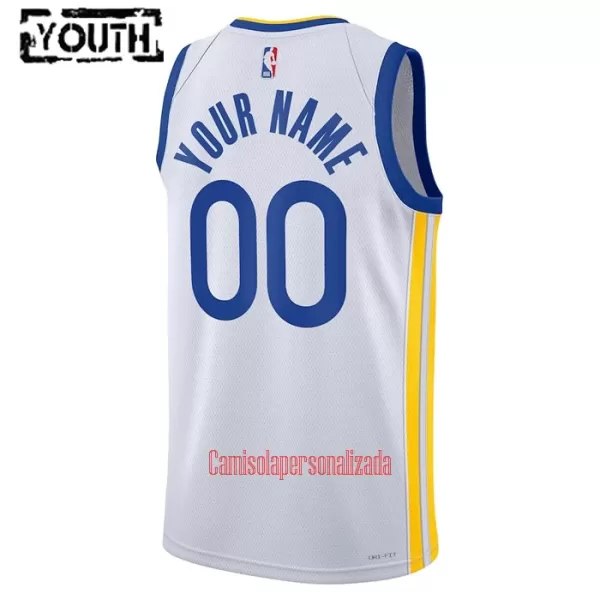 Camisolas Golden State Warriors Criança Association Edition 23/24 Swingman Branco