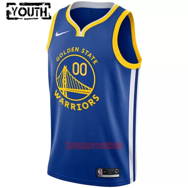 Camisolas Golden State Warriors Criança Icon Edition 23/24 Swingman Azul