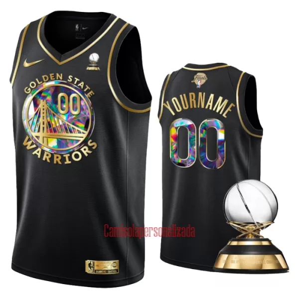 Camisolas Golden State Warriors Diamond Edition Swingman Preto