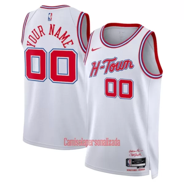 Camisolas Houston Rockets City Edition 23/24 Swingman Branco