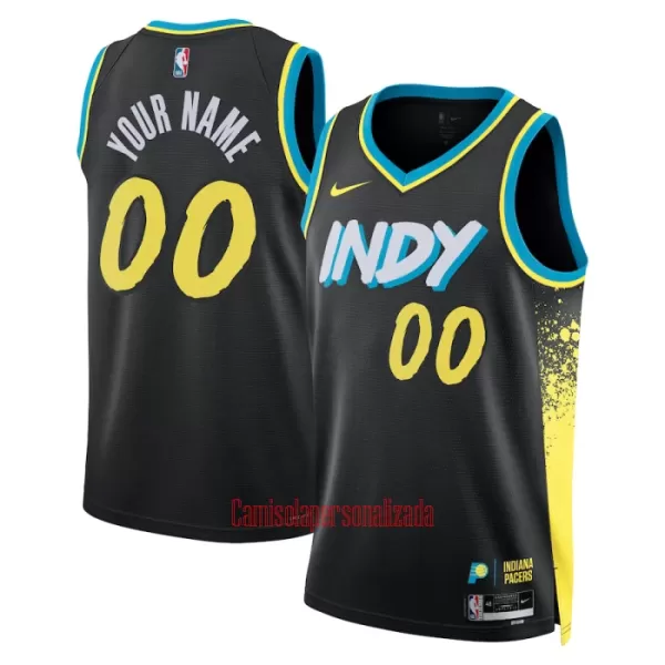 Camisolas Indiana Pacers City Edition 23/24 Swingman Preto