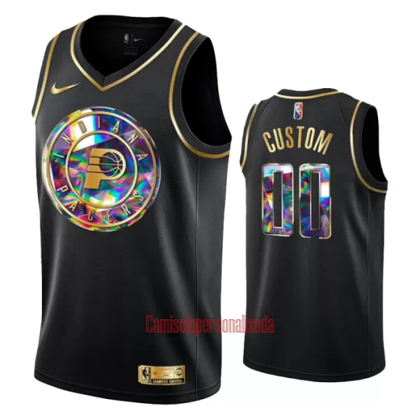 Camisolas Indiana Pacers Diamond Edition 23/24 Swingman Preto