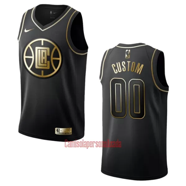 Camisolas Los Angeles Clippers Golden Edition Swingman Preto