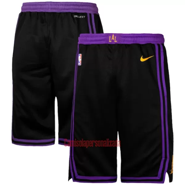 Calções NBA Los Angeles Lakers City Edition Swingman