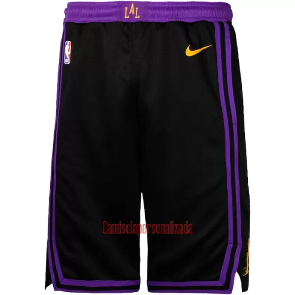 Calções NBA Los Angeles Lakers City Edition Swingman