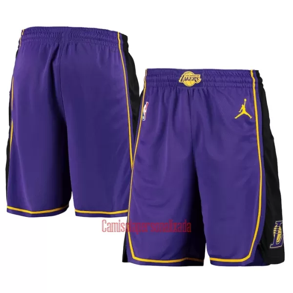 Calções NBA Los Angeles Lakers Statement Edition Swingman