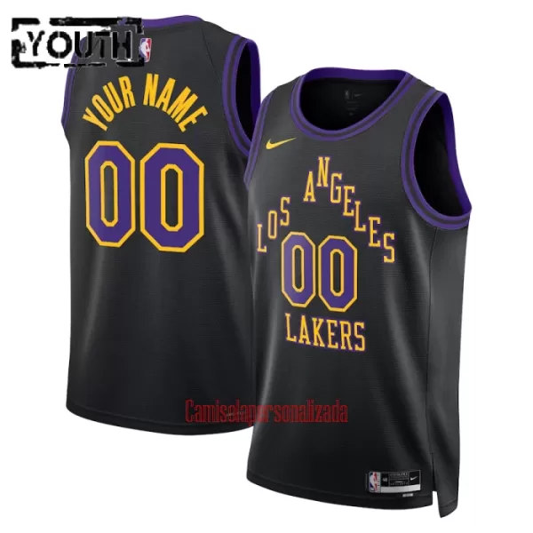 Camisolas Los Angeles Lakers Criança City Edition 23/24 Swingman