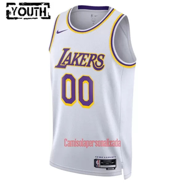 Camisolas Los Angeles Lakers Criança Icon Edition 23/24 Swingman Branco