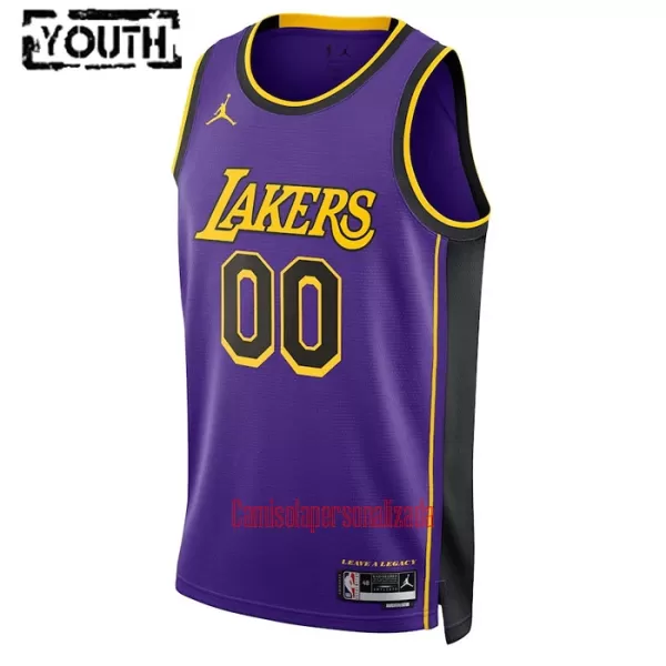 Camisolas Los Angeles Lakers Criança Statement Edition 23/24 Swingman Azul