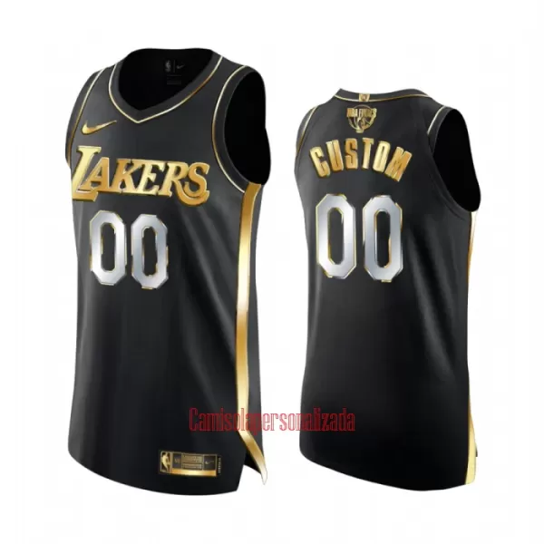 Limited Camisolas Los Angeles Lakers Golden Edition Swingman Preto