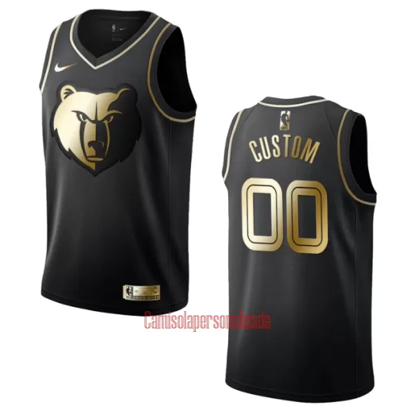 Camisolas Memphis Grizzlies Golden Edition Swingman Preto