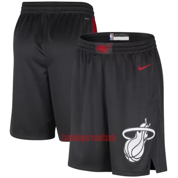 Calções NBA Miami Heat City Edition Swingman