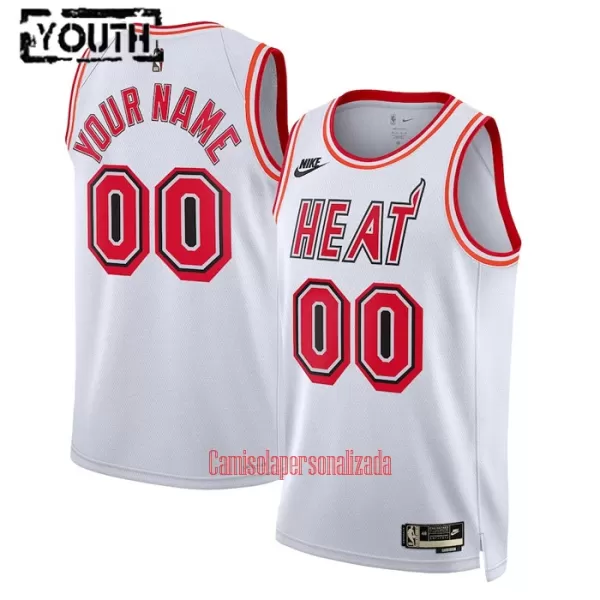 Camisolas Miami Heat Criança Classic Edition Swingman Branco