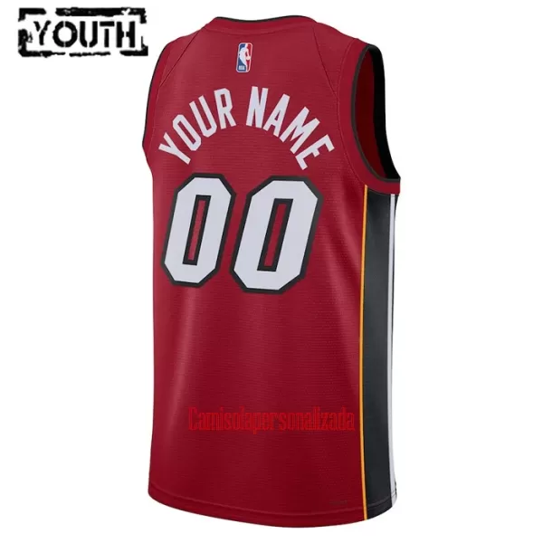 Camisolas Miami Heat Criança Statement Edition 23/24 Swingman Vermelho