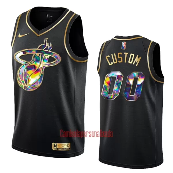 Camisolas Miami Heat Diamond Edition Swingman Preto