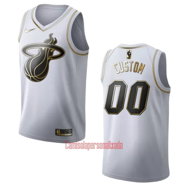 Camisolas Miami Heat Golden Edition Swingman Branco