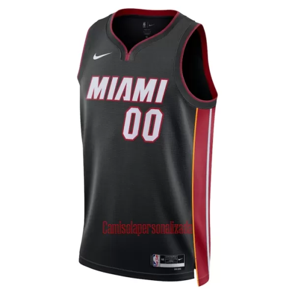 Camisolas Miami Heat Icon Edition 23/24 Swingman Preto