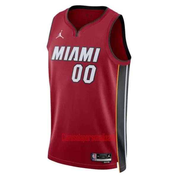 Camisolas Miami Heat Statement Edition 23/24 Swingman Vermelho