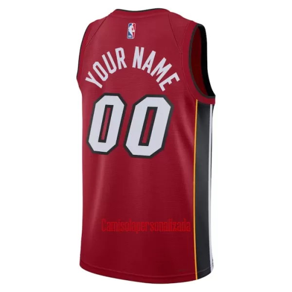 Camisolas Miami Heat Statement Edition 23/24 Swingman Vermelho