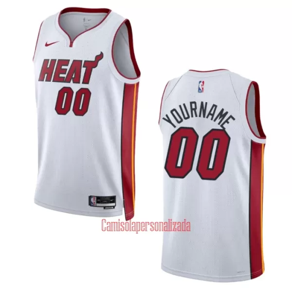 White Camisolas Miami Heat Association Edition 23/24 Swingman