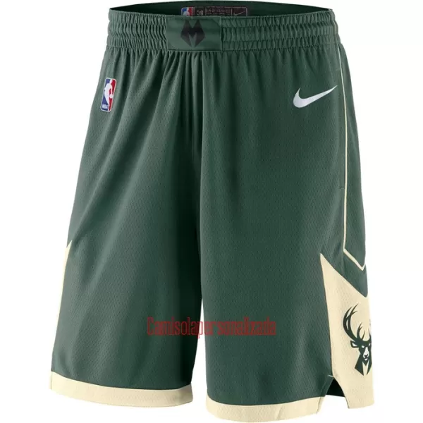 Calções NBA Milwaukee Bucks Icon Edition Swingman