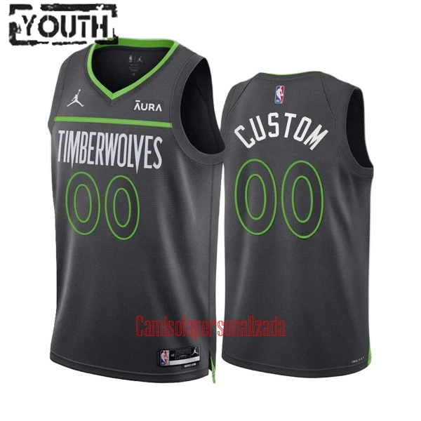 Camisolas Minnesota Timberwolves Criança Statement Edition 23/24 Swingman