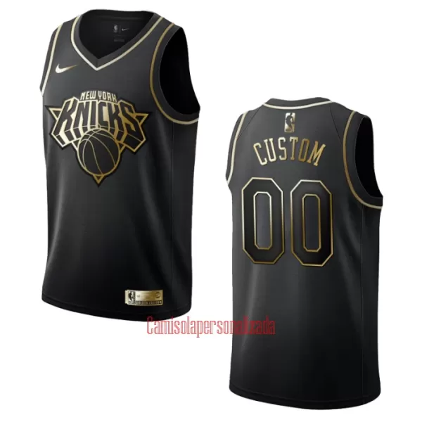 Camisolas New York Knicks Golden Edition Swingman Preto