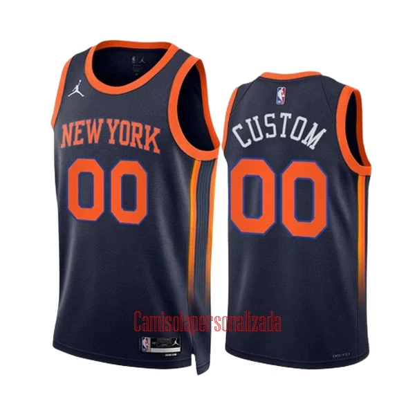 Camisolas New York Knicks Statement Edition 23/24 Swingman Cerceta