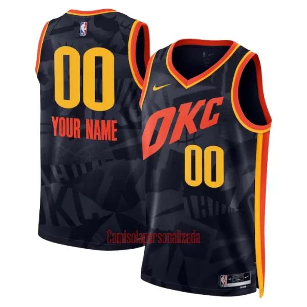 Camisolas Oklahoma City Thunder City Edition 23/24 Swingman Cerceta