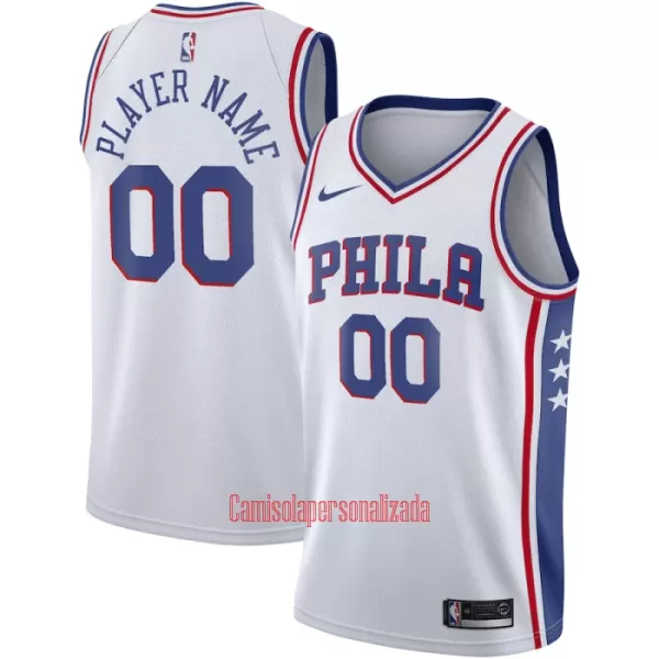 Camisolas Philadelphia 76ers Association Edition 23/24 Swingman Branco