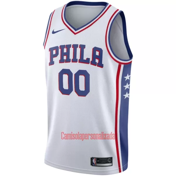 Camisolas Philadelphia 76ers Association Edition 23/24 Swingman Branco