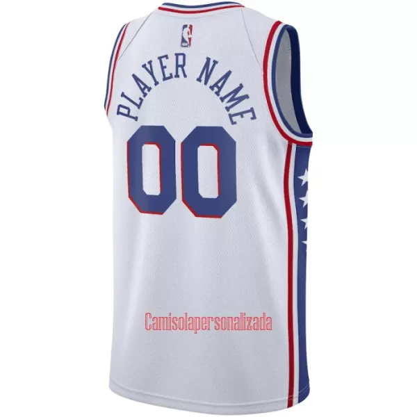 Camisolas Philadelphia 76ers Association Edition 23/24 Swingman Branco