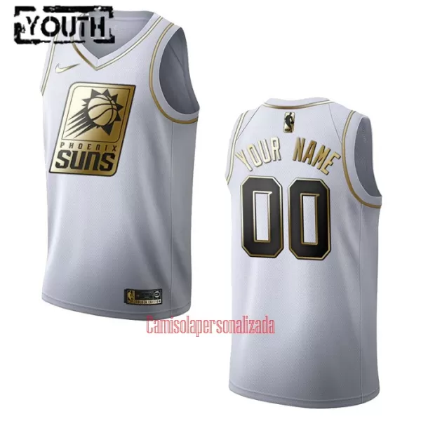 Camisolas Phoenix Suns Criança Golden Edition Swingman Branco