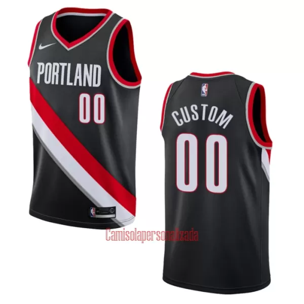 Camisolas Portland Trail Blazers Icon Edition 23/24 Swingman Preto