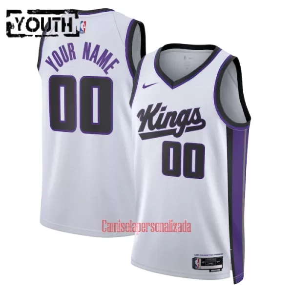 Camisolas Sacramento Kings Criança Association Edition 23/24 Swingman