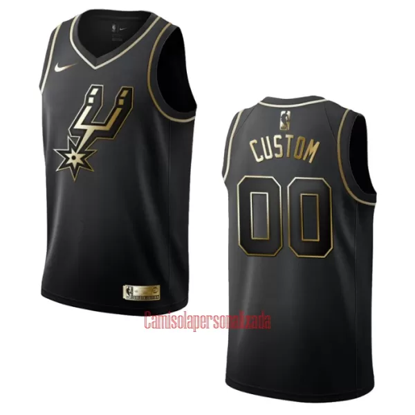 Camisolas San Antonio Spurs Golden Edition Swingman Preto