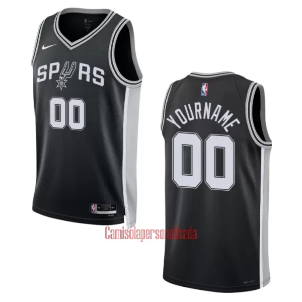 Camisolas San Antonio Spurs Icon Edition 23/24 Swingman Preto