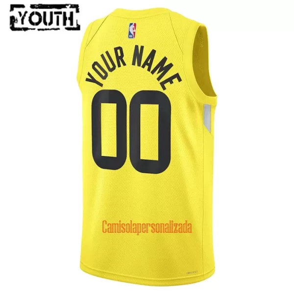 Camisolas Utah Jazz Criança Icon Edition 23/24 Swingman Amarelo