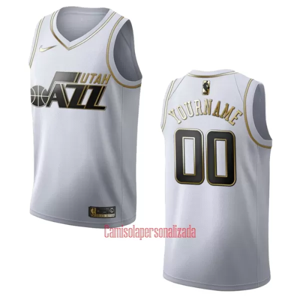 Camisolas Utah Jazz Golden Edition Swingman Branco